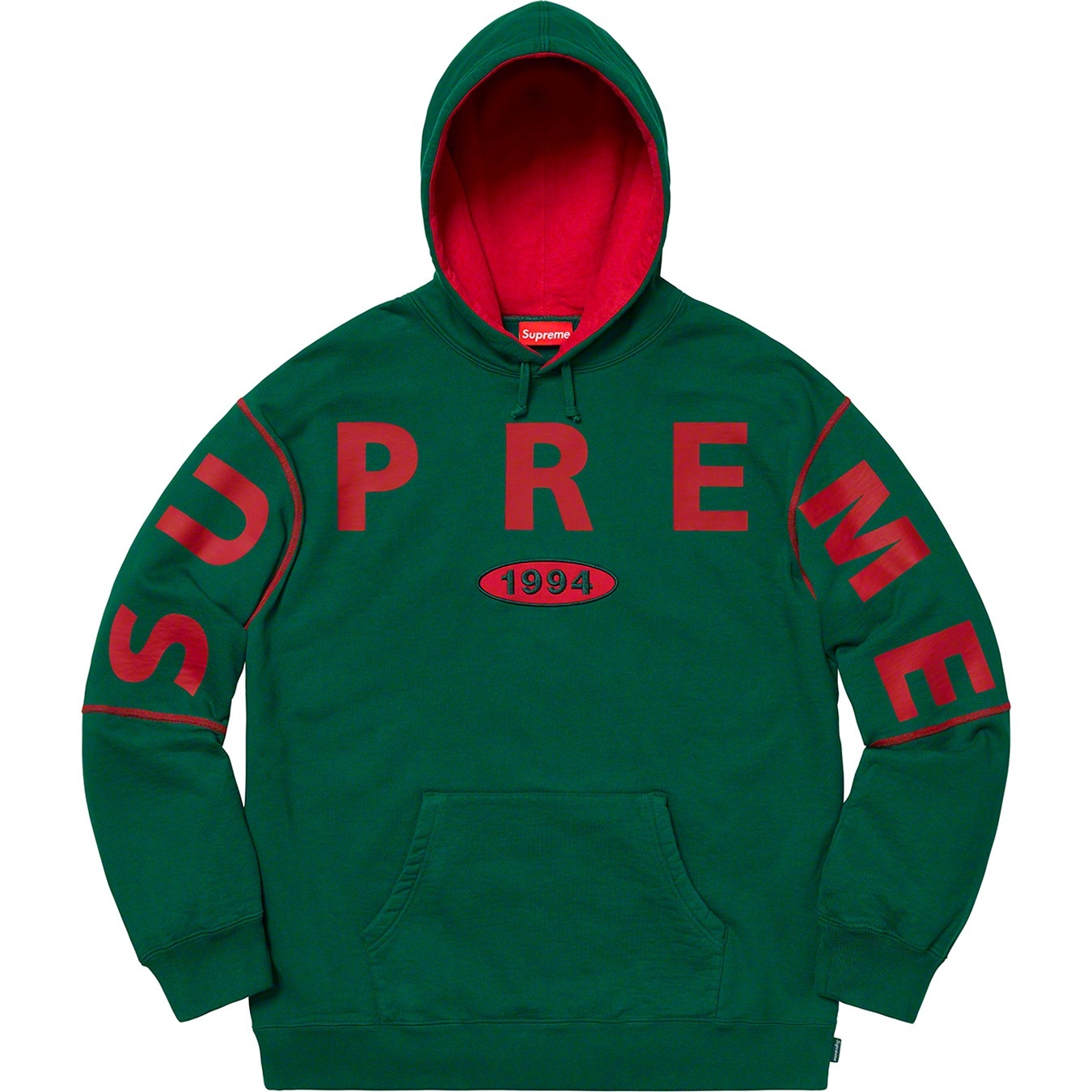 Spread Logo Hooded Sweatshirt view 4